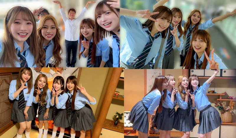 りお＆ひなた＆かりん＆ゆい 無料サンプル画像(4) 【ヴイヴイシー】